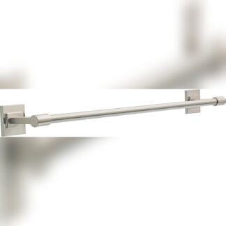 Barra de toalla de 61 cm con acabado níquel cepillado SpotShield ✨🚿