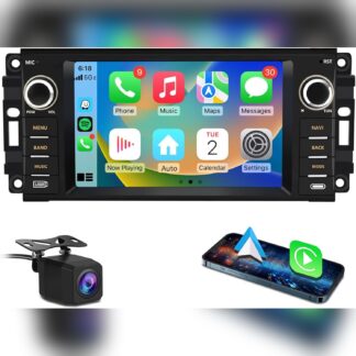 Pantalla Android 13 para Jeep Wrangler JK con CarPlay y Android Auto 7 pulgadas 🚙📱✨