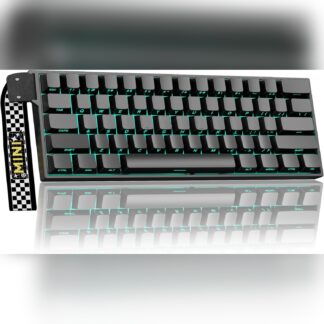 Teclado mecánico inalámbrico Aula Mini60 HE Pro RGB 60% 🎮🧠
