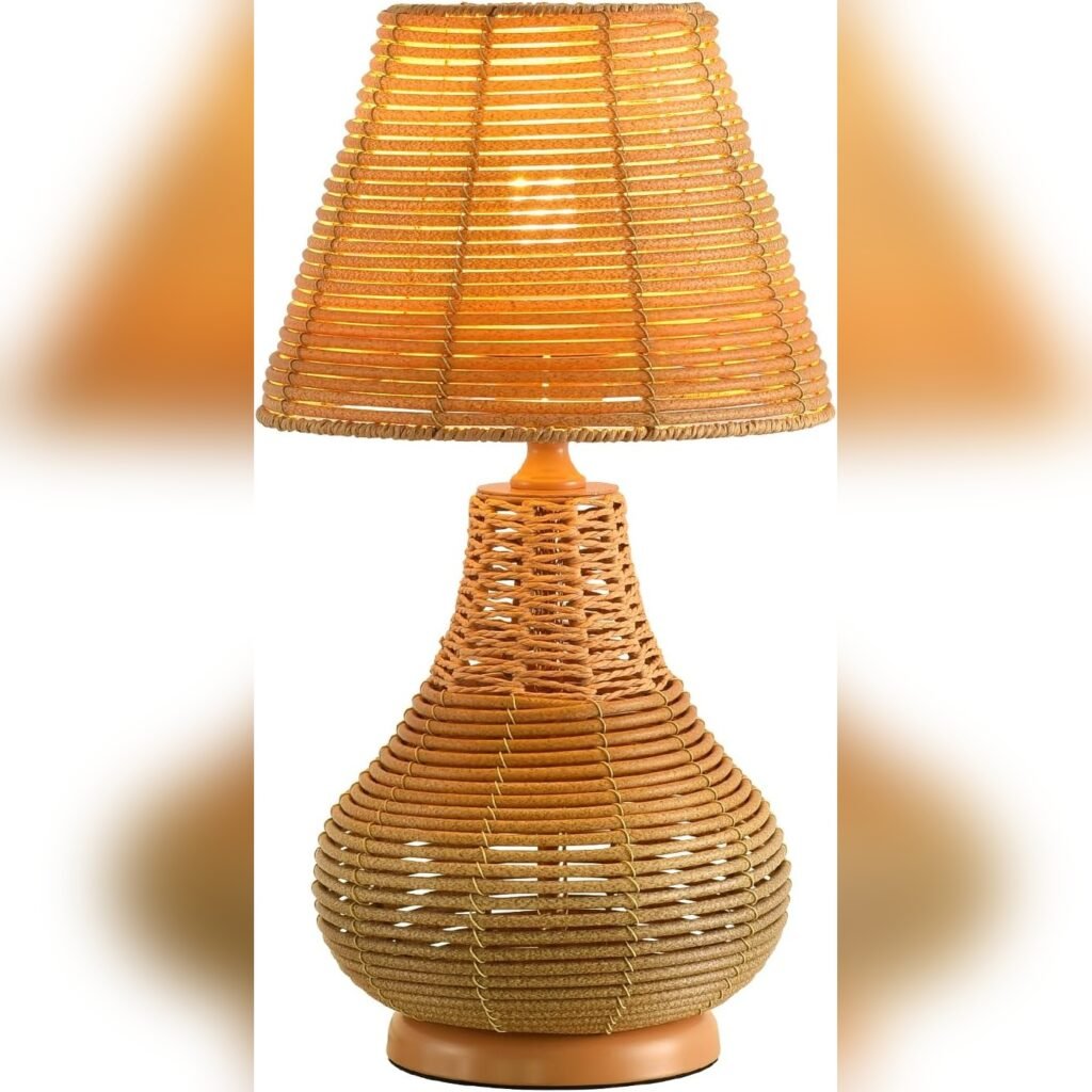 Lámpara artesanal LED multicolor para dormitorio 🌙✨ Estilo moderno y decorativo