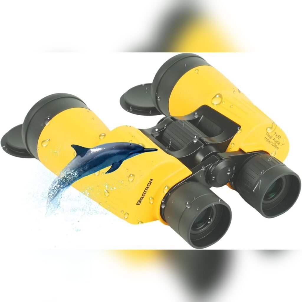 Binoculares marinos 7x50 impermeables y flotantes para navegación y observación 🌊🔭