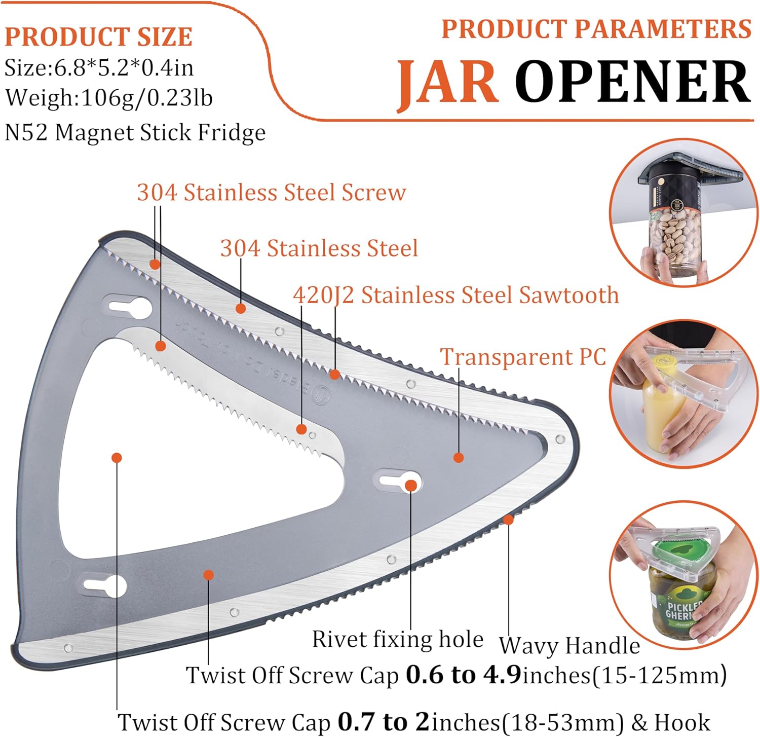 Abridor de frascos y botellas 2 en 1 para manos débiles y personas mayores 🫙💪 - Imagen 7