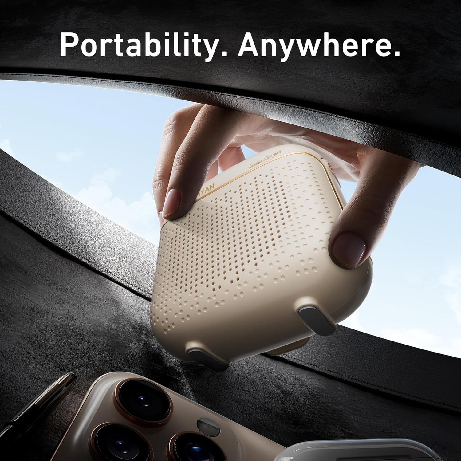 Amplificador de Voz Inalámbrico con 2 Micrófonos Lavalier Magnéticos y Estuche de Carga 🎤🔊 - Imagen 6