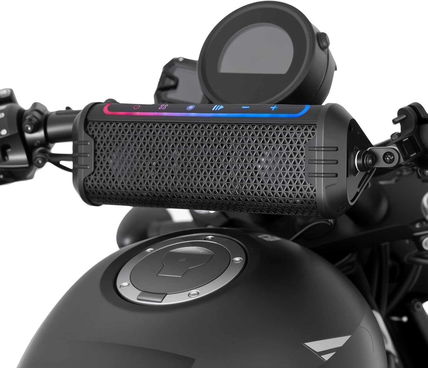 Barra de Sonido para Moto con Bluetooth, Luces RGB y Montura de Manillar 🚨🎶 - Imagen 2