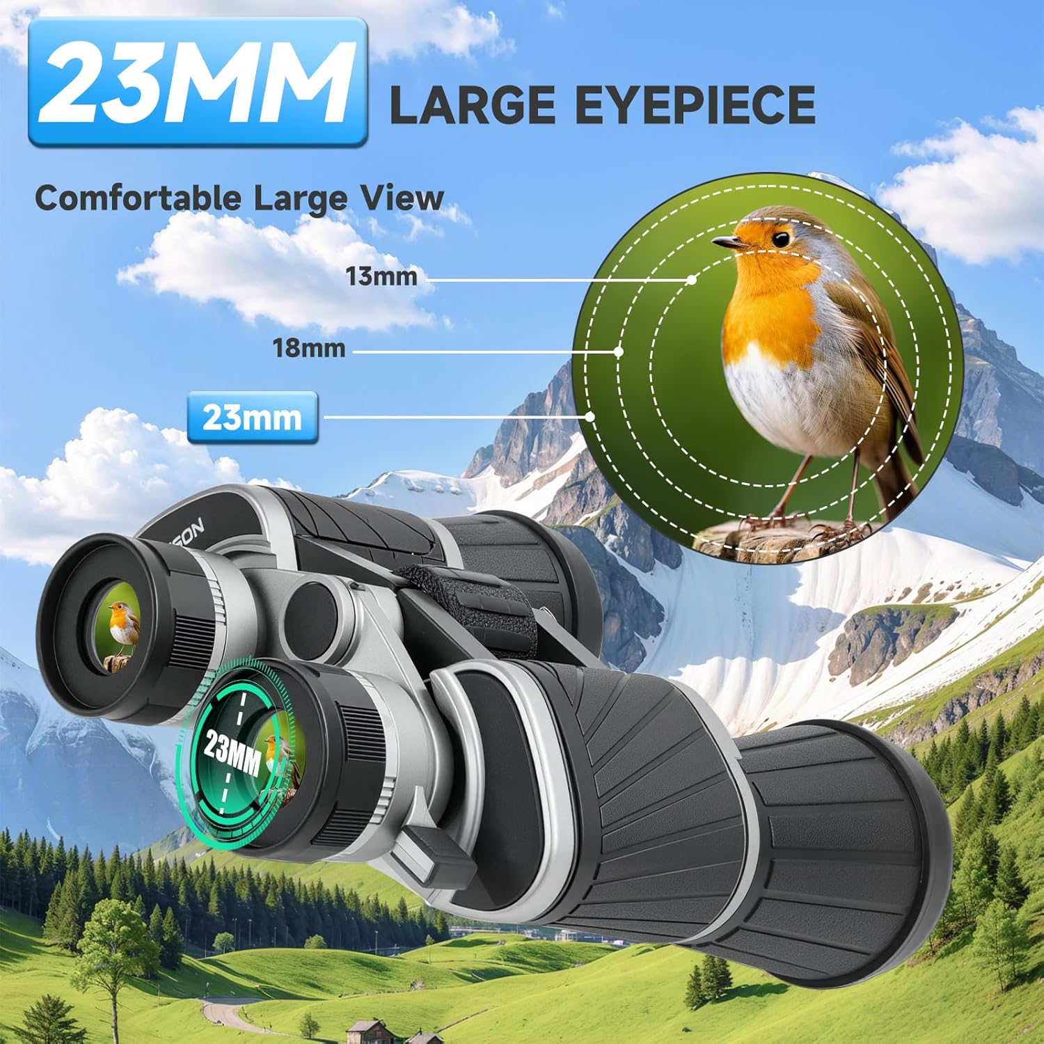 Binoculares 7x50 de Alta Potencia para Observación y Aventuras al Aire Libre 🔭 - Imagen 6