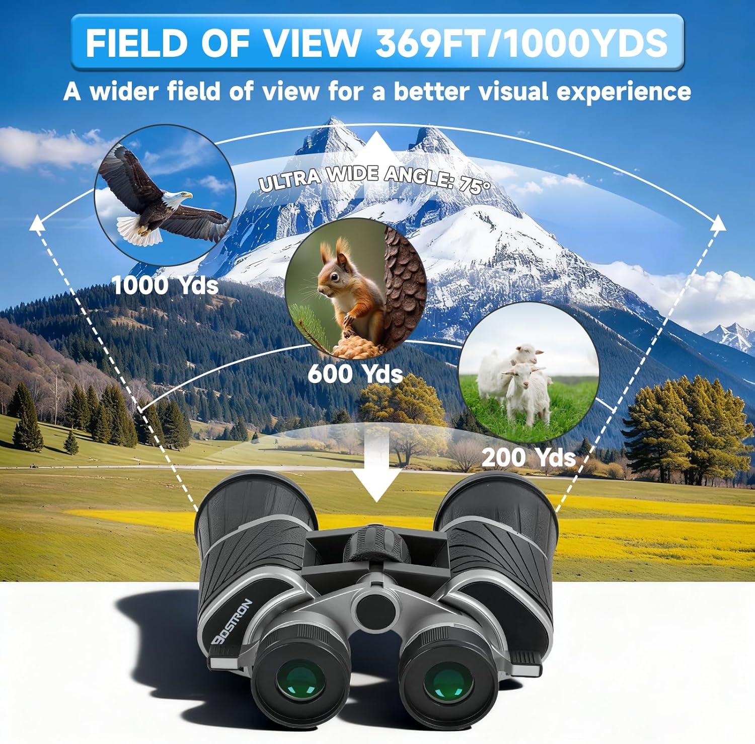 Binoculares 7x50 de Alta Potencia para Observación y Aventuras al Aire Libre 🔭 - Imagen 7