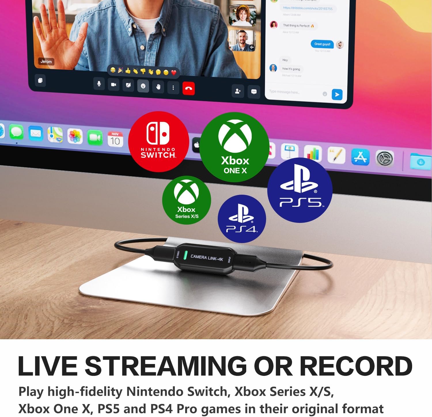 Capturadora de video 4K HDMI a USB 3.0 para cámaras y consolas 🎥💻✨ - Imagen 8