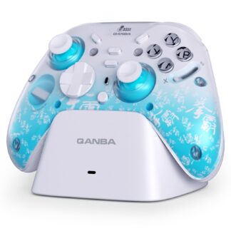 Control inalámbrico multi-modo para PC, Android, iOS y TV con dock de carga, joysticks Hall y botones programables 💙