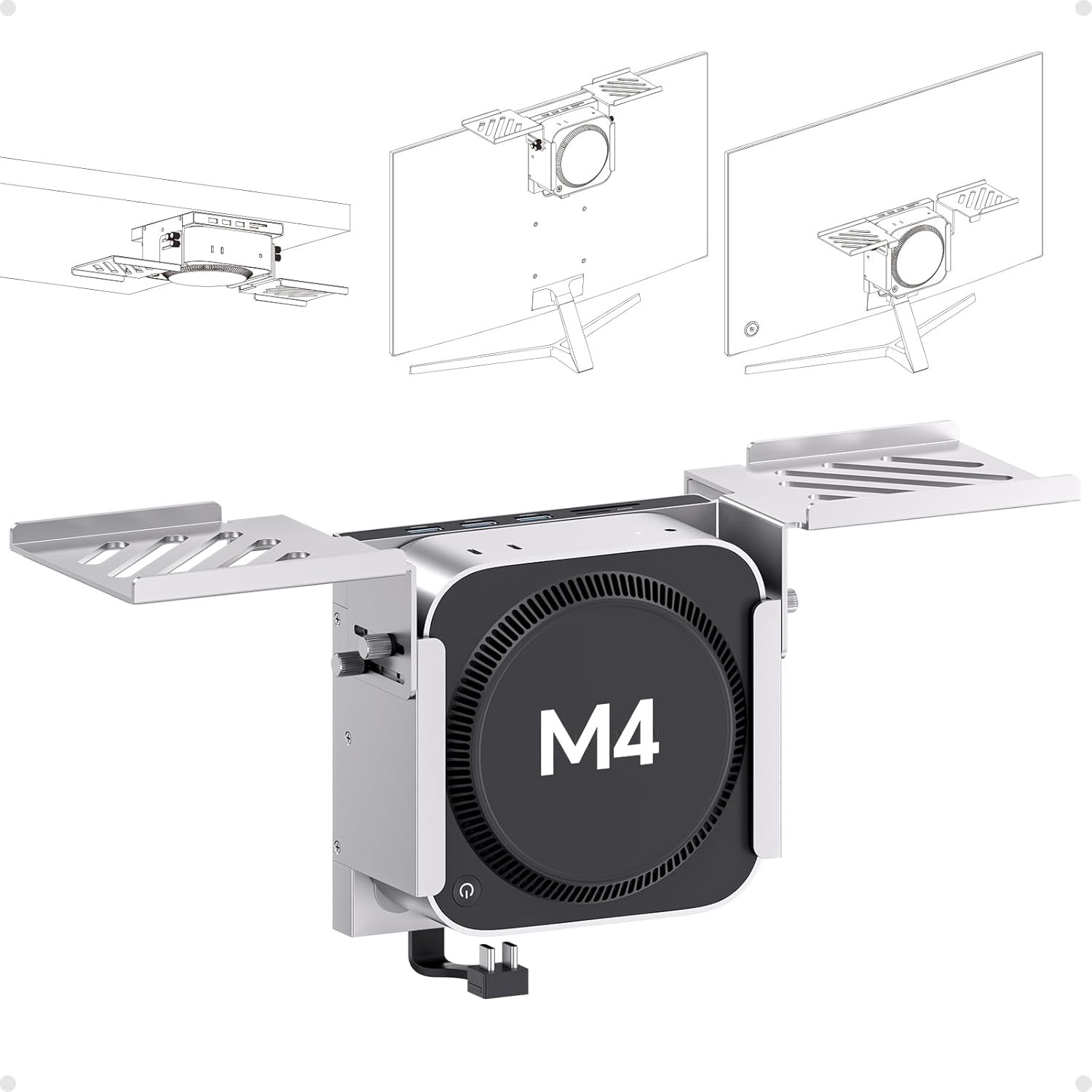 Dock y Hub USB-C para Mac mini M4 con ranura SSD NVMe hasta 8TB 🖥️⚡