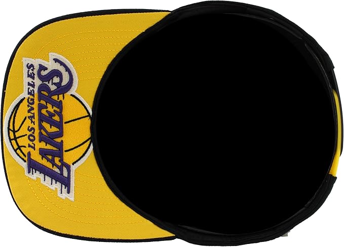 Gorra Snapback Ajustable Lakers Negra y Amarilla 🏀🧢 - Imagen 7