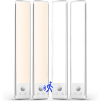 Luz LED recargable con sensor de movimiento 30 cm para gabinetes y clóset 💡