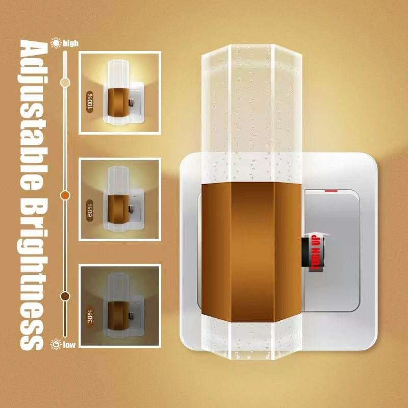 Luz Nocturna LED Inteligente Regulable con Sensor Día y Noche 2 Pack 🌙✨ - Imagen 3