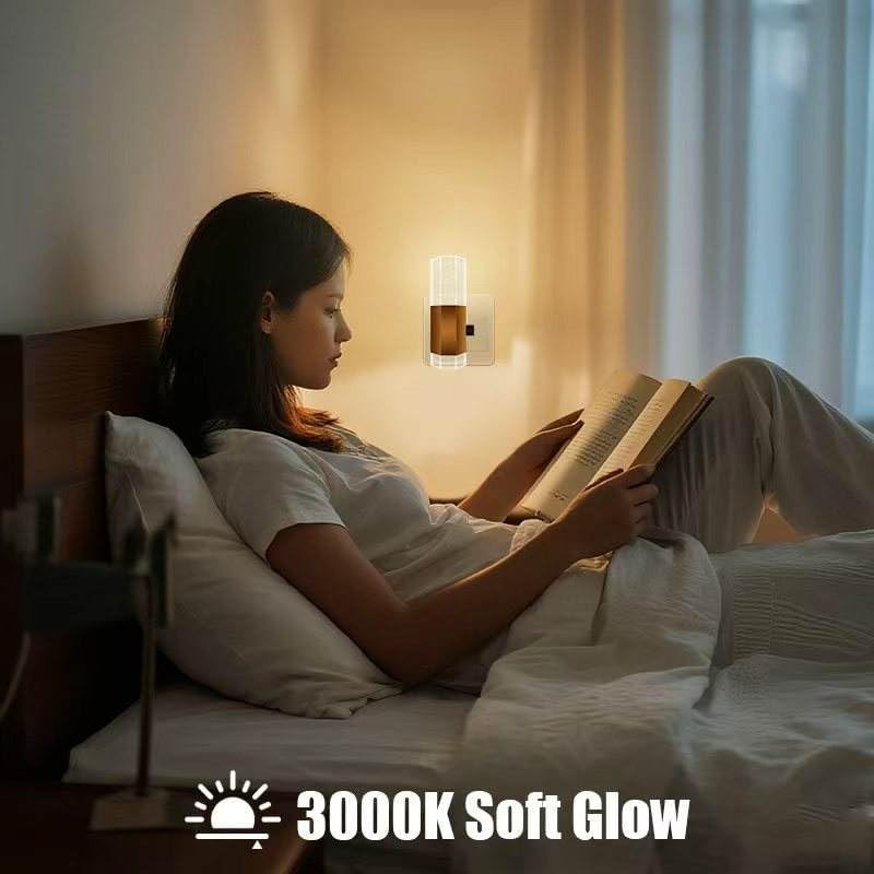 Luz Nocturna LED Inteligente Regulable con Sensor Día y Noche 2 Pack 🌙✨ - Imagen 7