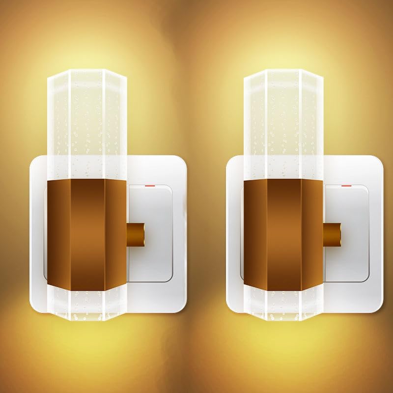 Luz Nocturna LED Inteligente Regulable con Sensor Día y Noche 2 Pack 🌙✨