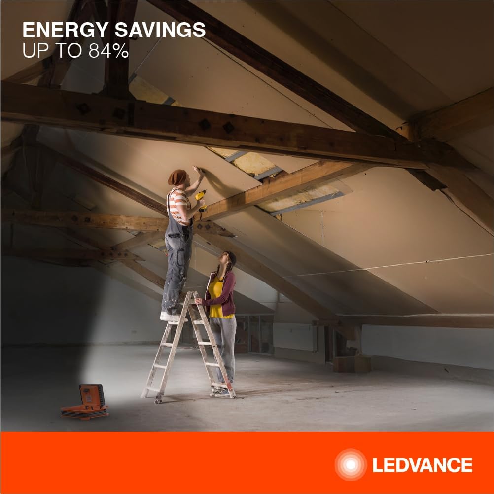 Luz de trabajo LEDVANCE 25W con USB integrado, 2500 lúmenes y soporte ajustable 🔧💡 - Imagen 2