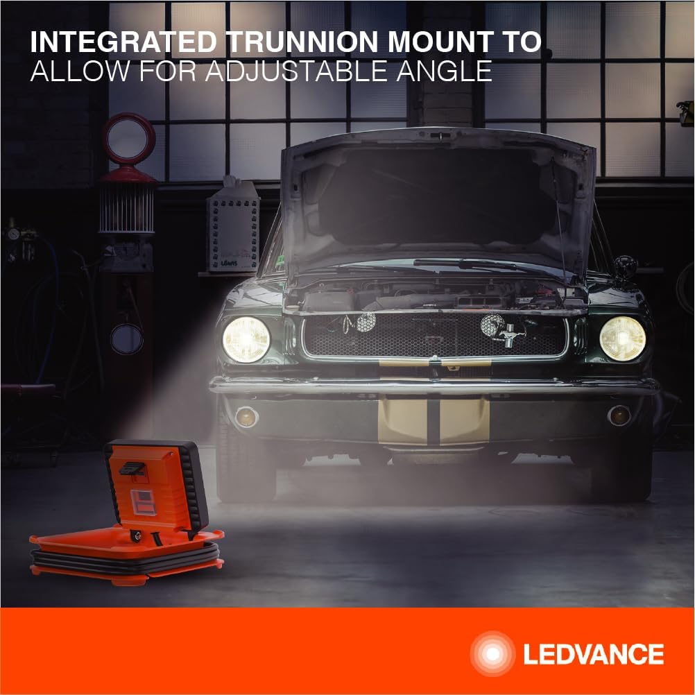 Luz de trabajo LEDVANCE 25W con USB integrado, 2500 lúmenes y soporte ajustable 🔧💡 - Imagen 7