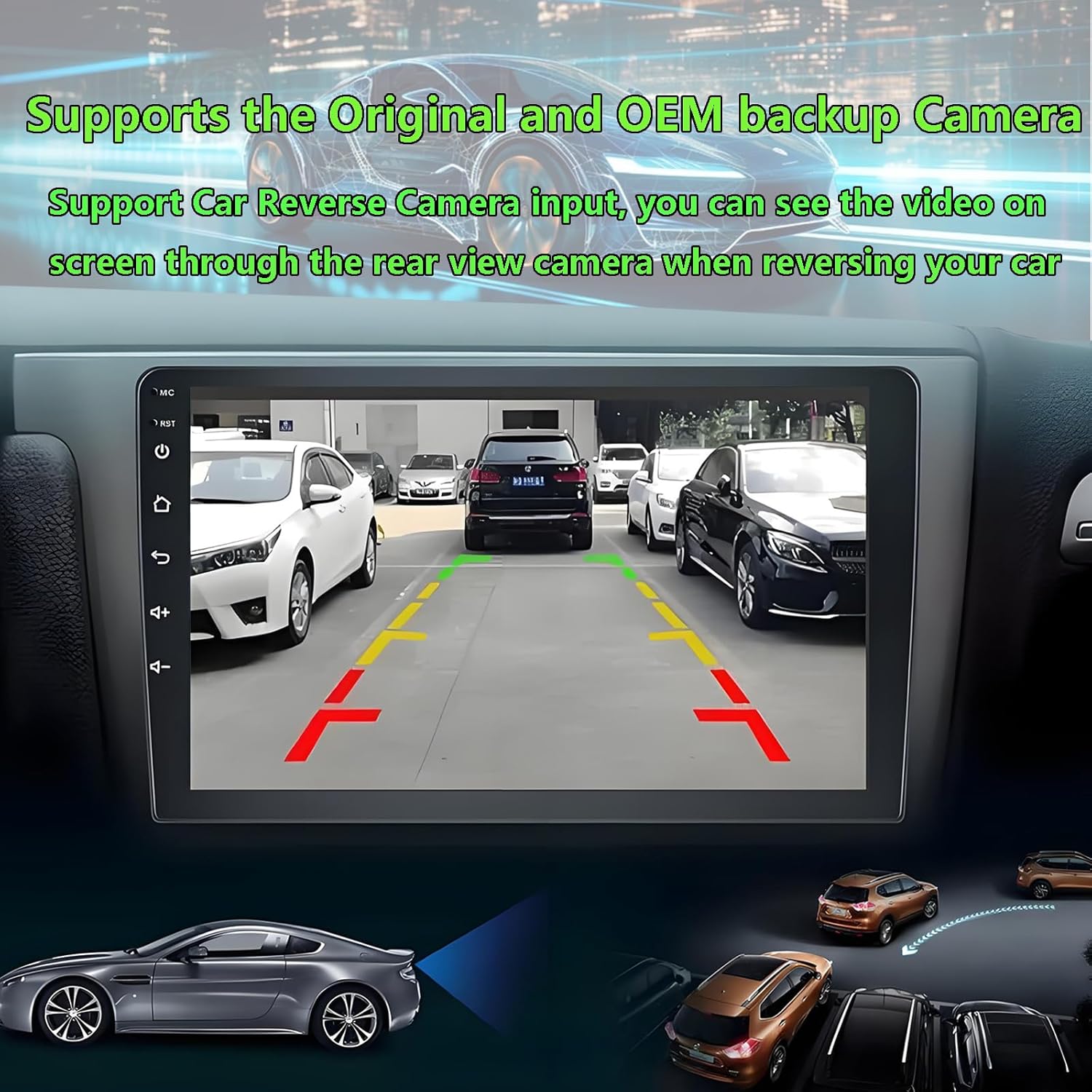 Pantalla Android 14 para Toyota Camry 2015–2017 con CarPlay y Android Auto inalámbricos 🚗📱 - Imagen 6