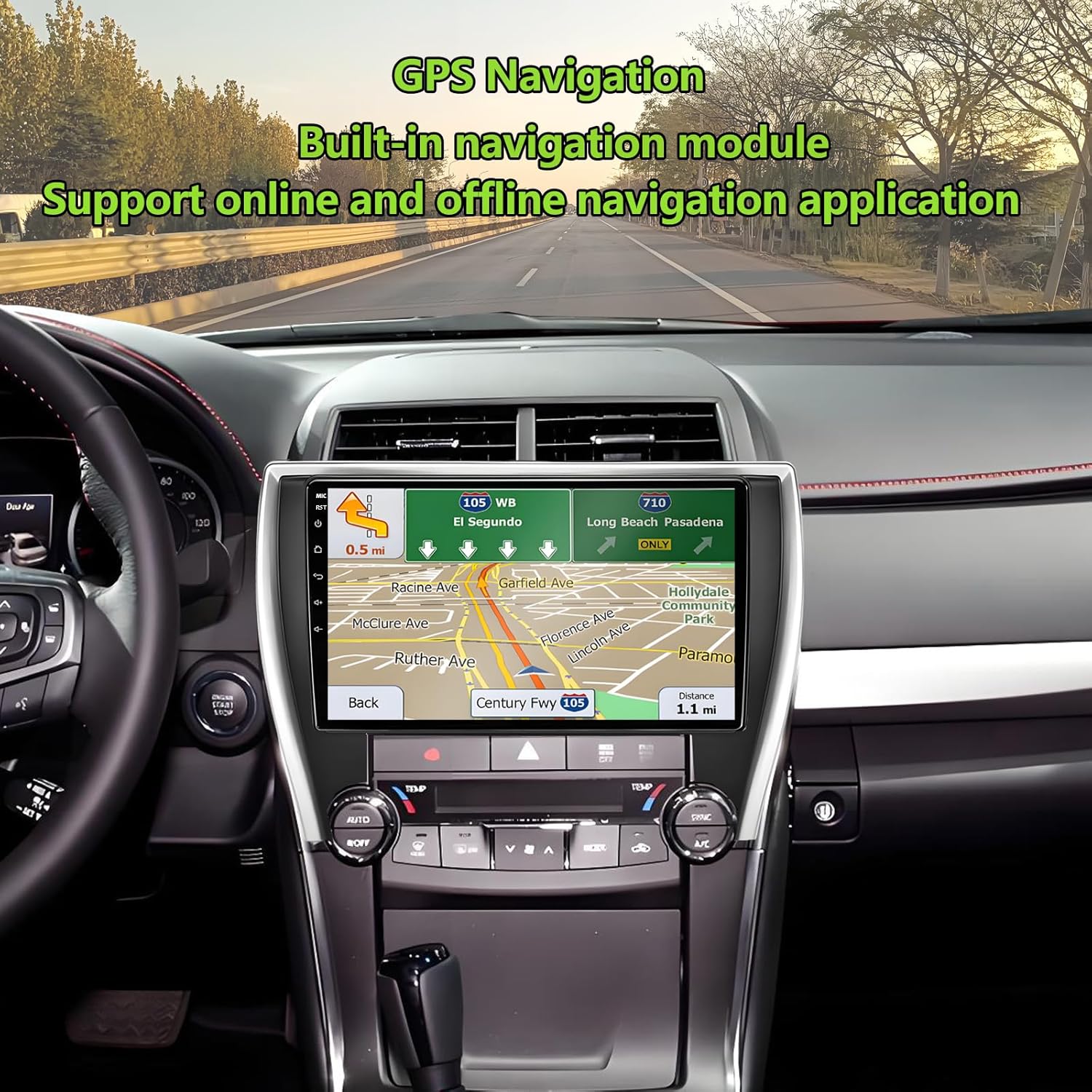Pantalla Android 14 para Toyota Camry 2015–2017 con CarPlay y Android Auto inalámbricos 🚗📱 - Imagen 7