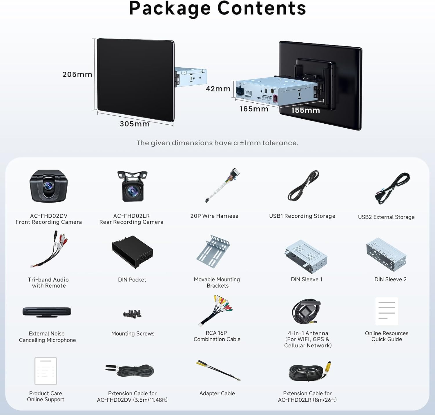 Radio Android para carro con pantalla flotante QLED de 12.95 pulgadas, CarPlay y Android Auto 🚗✨ - Imagen 4