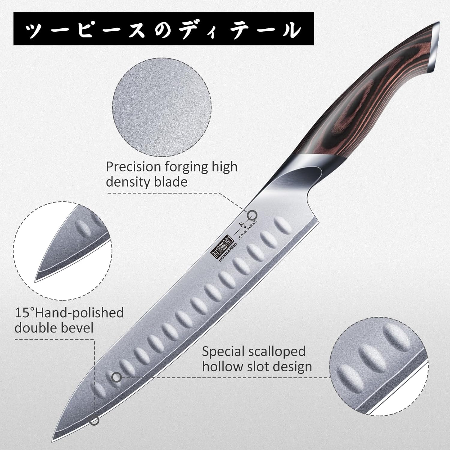 Set de cuchillo y tenedor para carne de acero inoxidable con mango ergonómico 🥩🔪 - Imagen 5