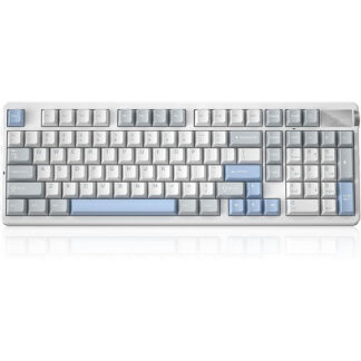 Teclado mecánico inalámbrico 96% con RGB, triple modo, knob y batería 8000mAh 🖥️⌨️