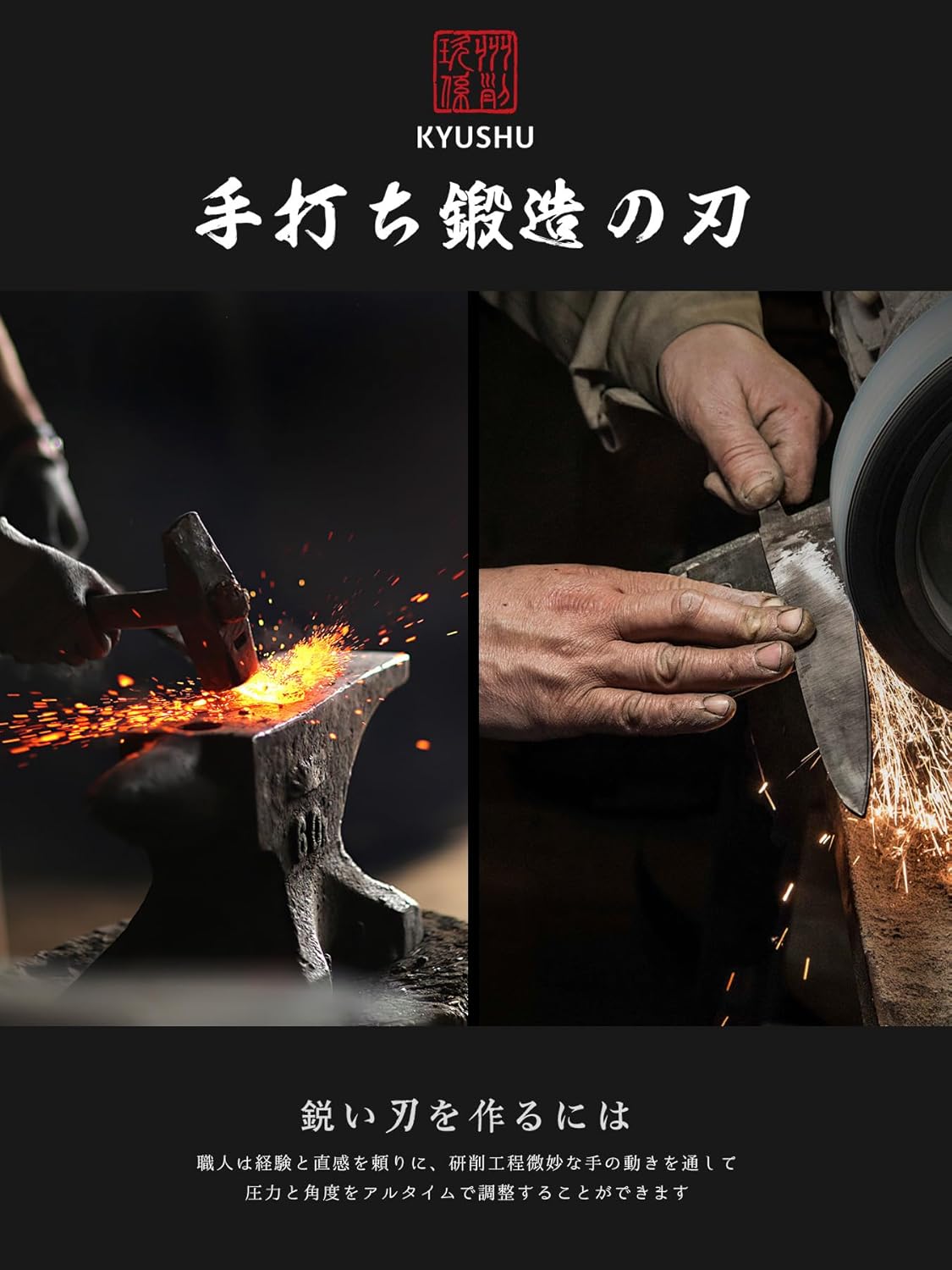 Cuchillo de Chef 20 cm tipo japonés con acero damasco y mango de madera 🔪✨ - Imagen 5