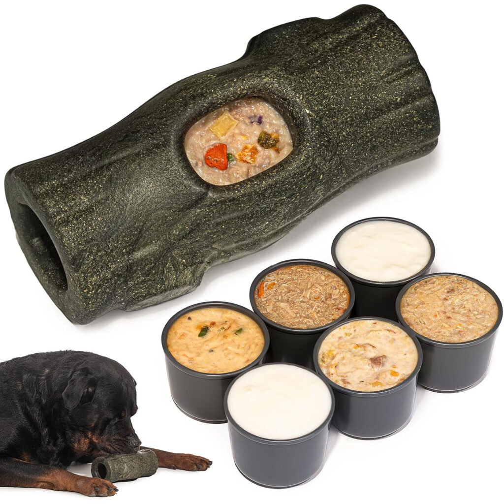 Juguete Interactivo para Perros Grandes con Vasos Congelables Antiestrés 🐶🦴