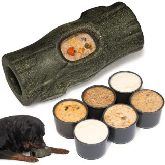 Juguete Interactivo para Perros Grandes con Vasos Congelables Antiestrés 🐶🦴