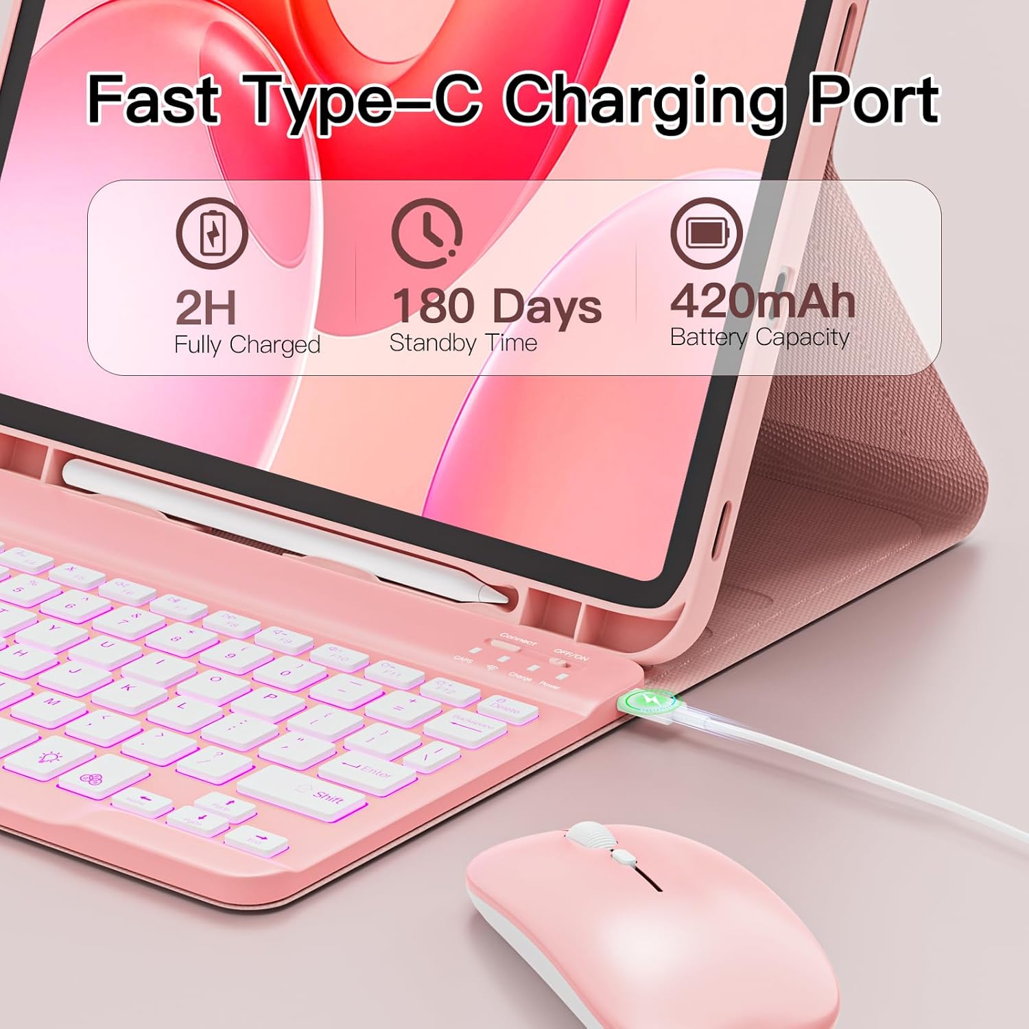 Funda Teclado para Samsung Galaxy Tab S11 11 pulgadas 2025 - Imagen 6