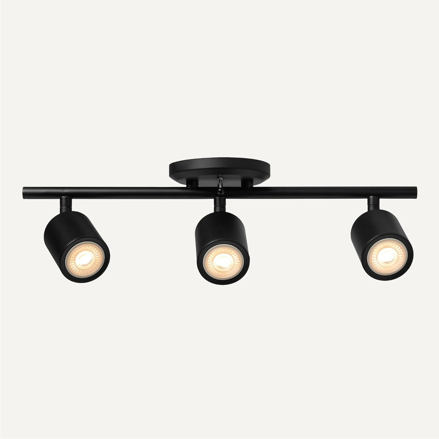 Kit de Iluminación de Riel de 3 Luces Amazon Basics