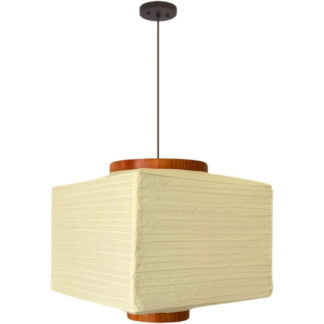 Lámpara Colgante de Papel Japonesa Nogy - 11.5 pulgadas