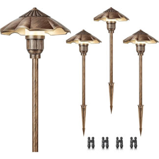 Luces de Paisaje de Bajo Voltaje, 5W, 12-24V AC/DC, IP65 Impermeable