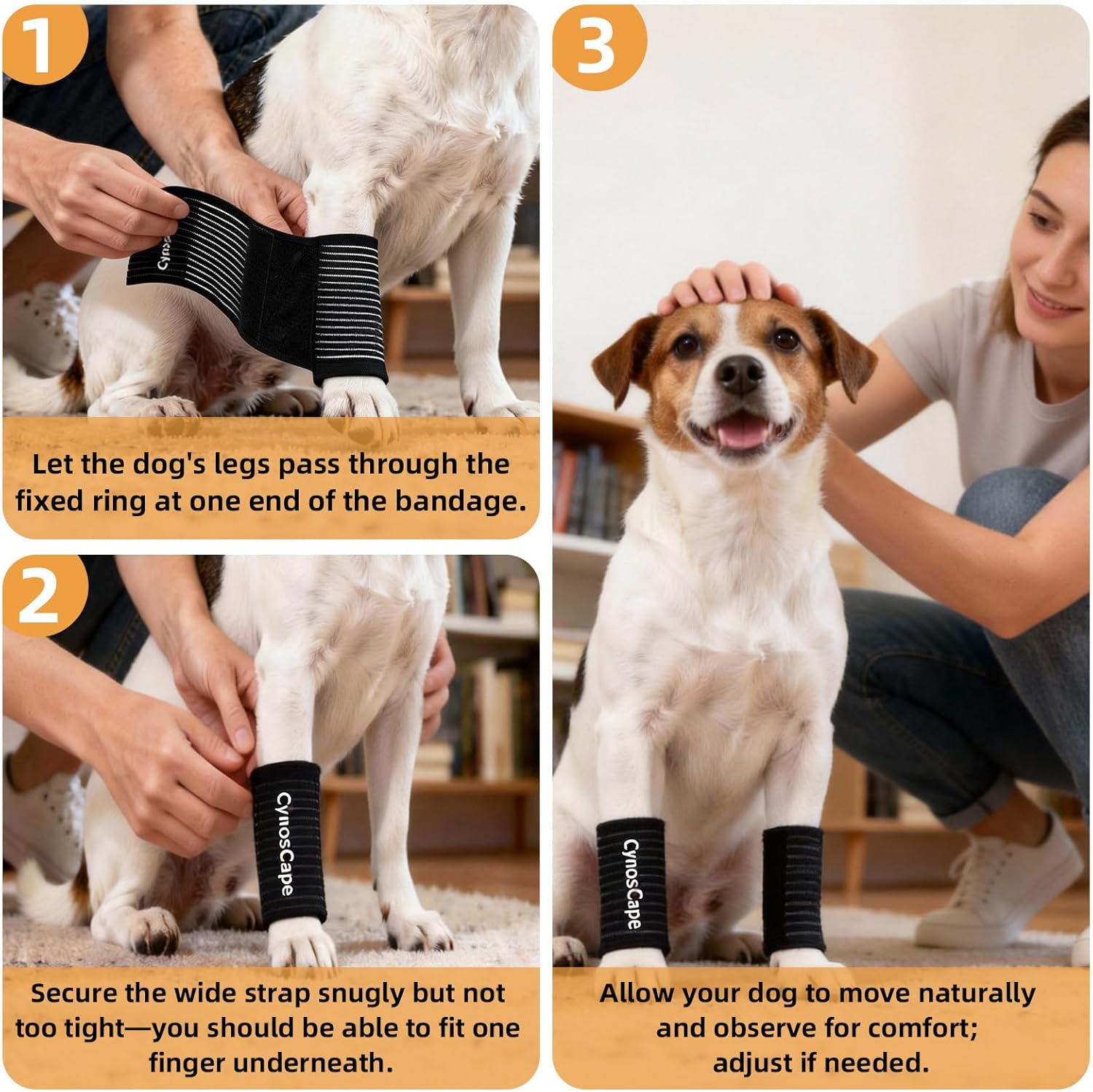 Soporte de Pierna para Perros - Ajustable y Cómodo 🐾 - Imagen 5