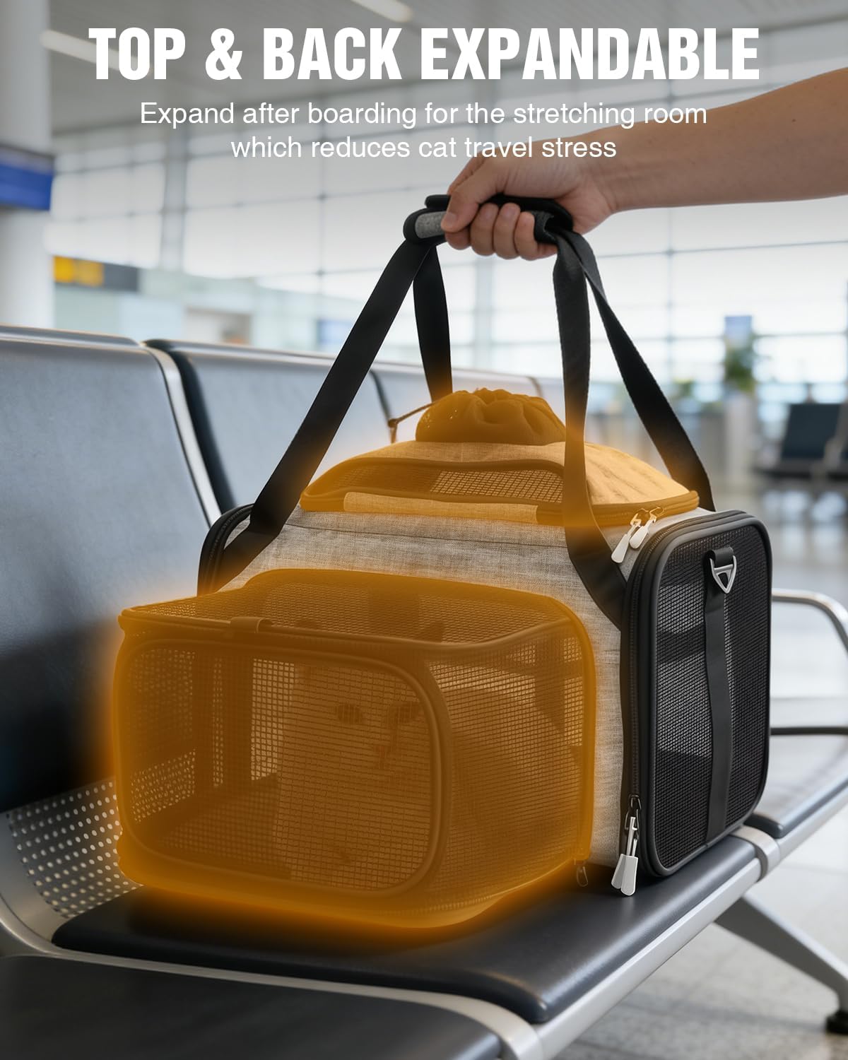 Transportadora Expandible para Mascotas 🐾 - Imagen 3