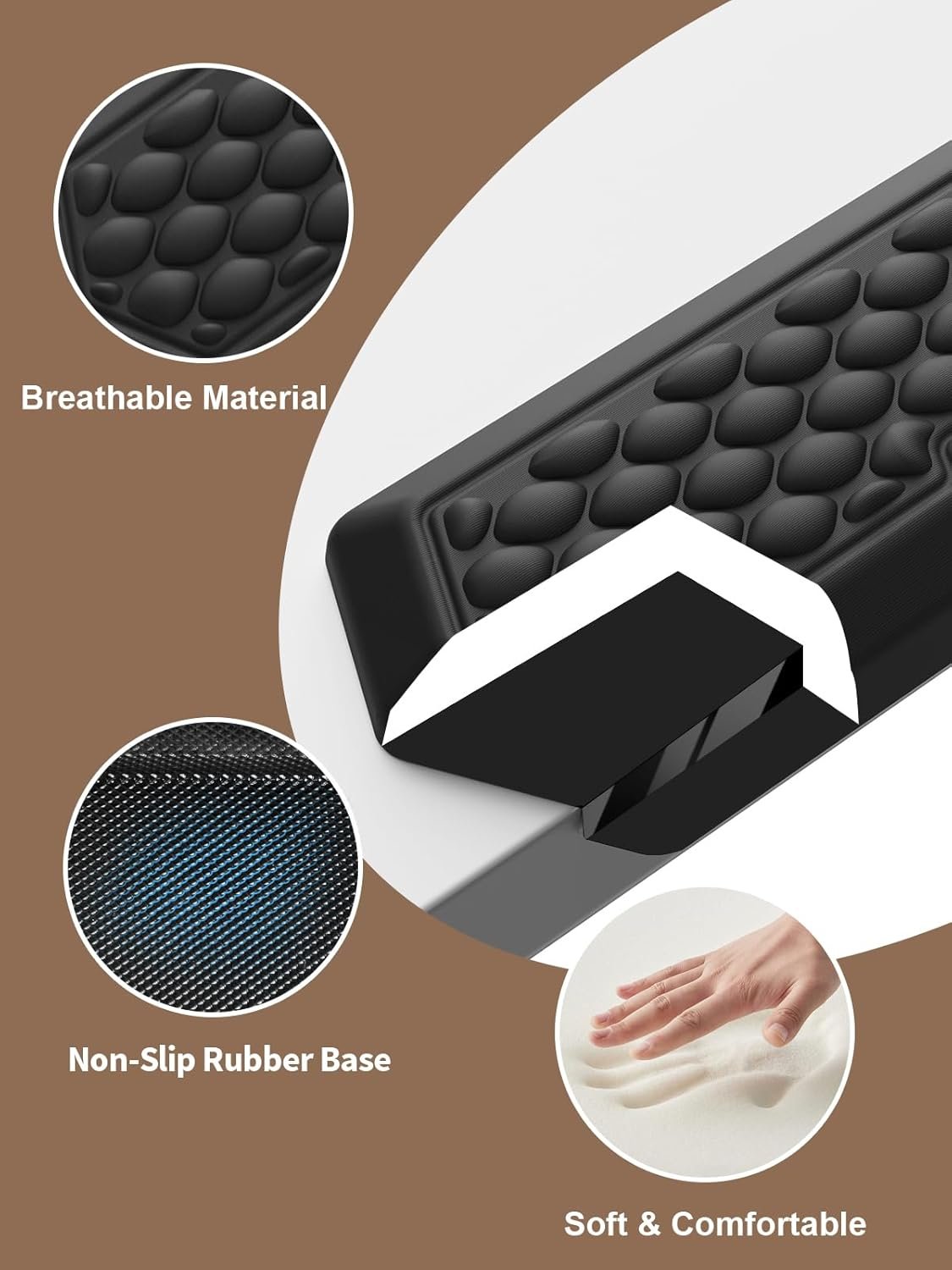 Almohadillas de Codo en Forma de L y Alfombrilla de Ratón Ergonómica 🖱️ - Imagen 7