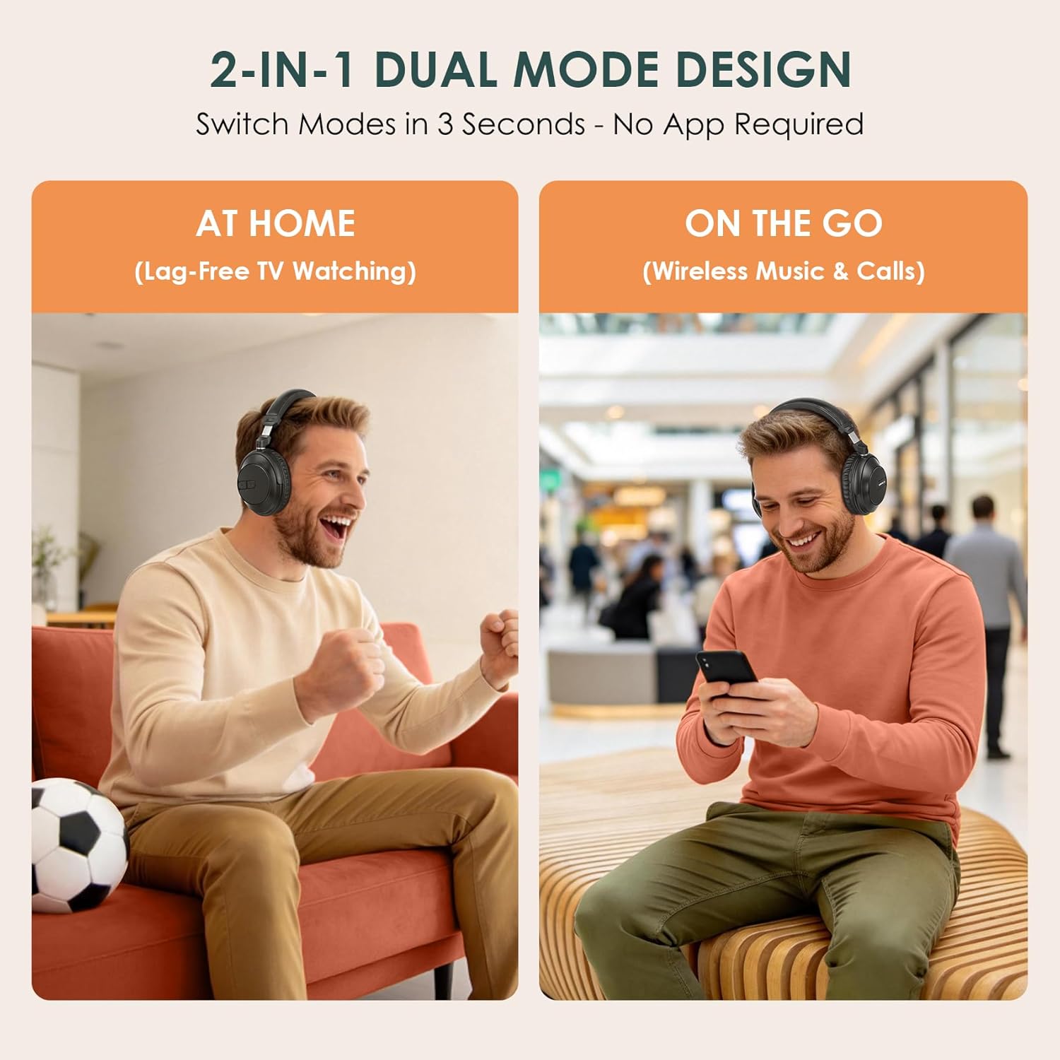Auriculares Inalámbricos para TV SIMOLIO 🎧 - Imagen 2