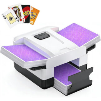 Barajador Automático de Cartas 1-2 Mazos, Recargable USB-C