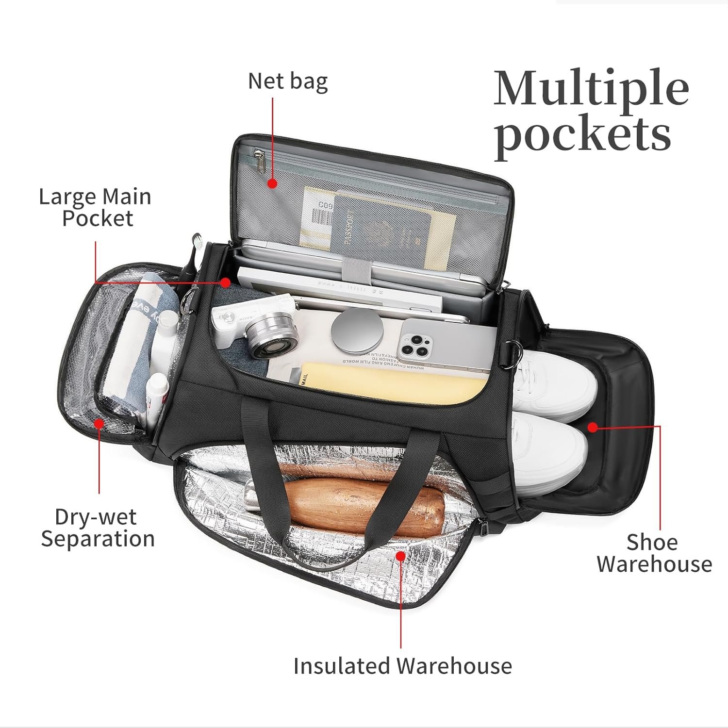 Bolsa de Viaje 3 en 1 con Envío Gratis 🚚 - Imagen 2