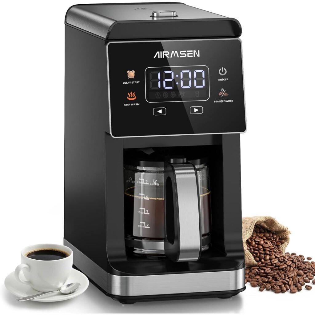 Cafetera AIRMSEN con Molinillo Integrado ☕