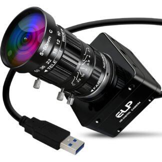 Cámara Industrial 4K UHD 20MP con Lente Varifocal 10X 📷
