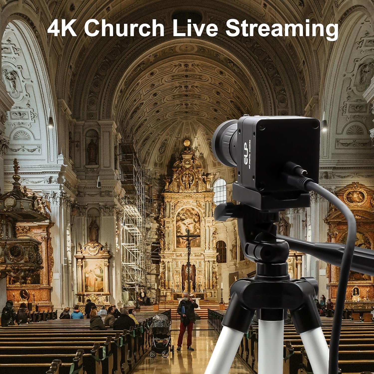Cámara USB 12MP 4K con Zoom Manual 10X 📷 - Imagen 9