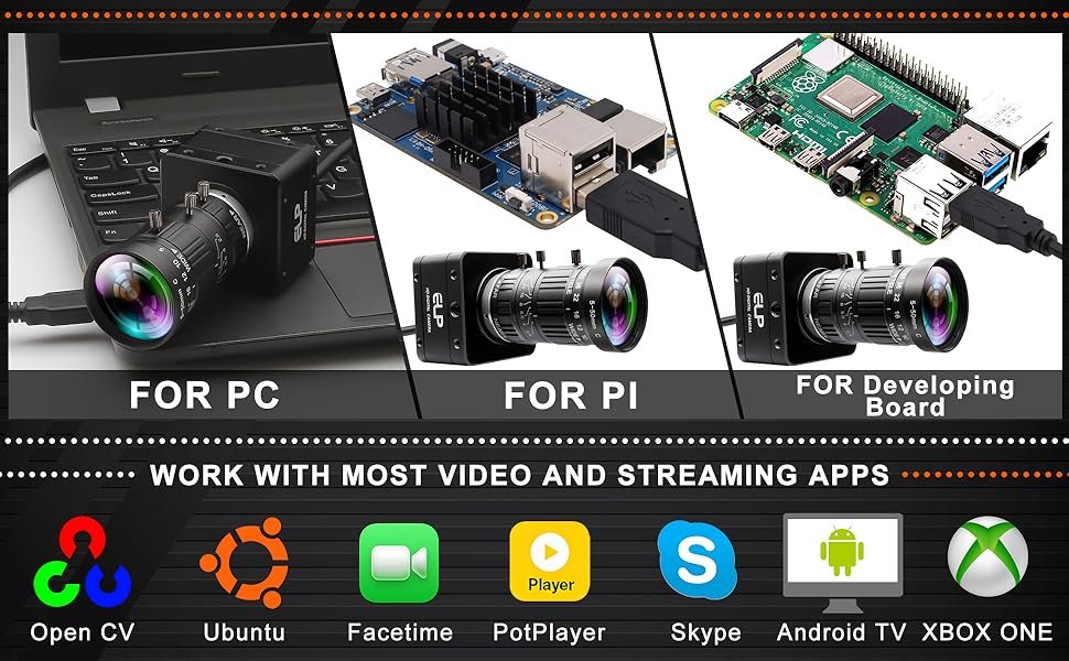 Cámara USB 12MP 4K con Zoom Manual 10X 📷 - Imagen 14