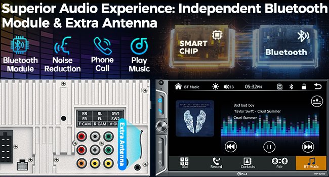 Estéreo QLED para Auto de 6.95 pulgadas con CarPlay y Android Auto 🚗 - Imagen 10