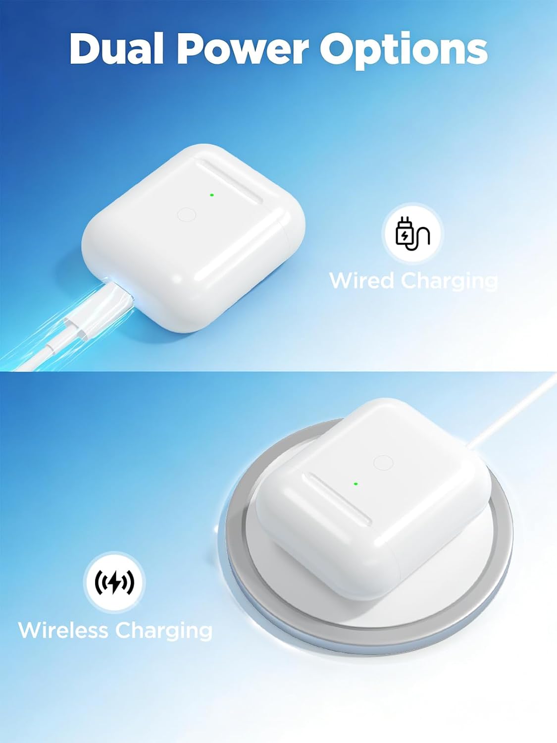 Estuche de Carga Inalámbrica para AirPods 1ra/2da Gen - Imagen 5