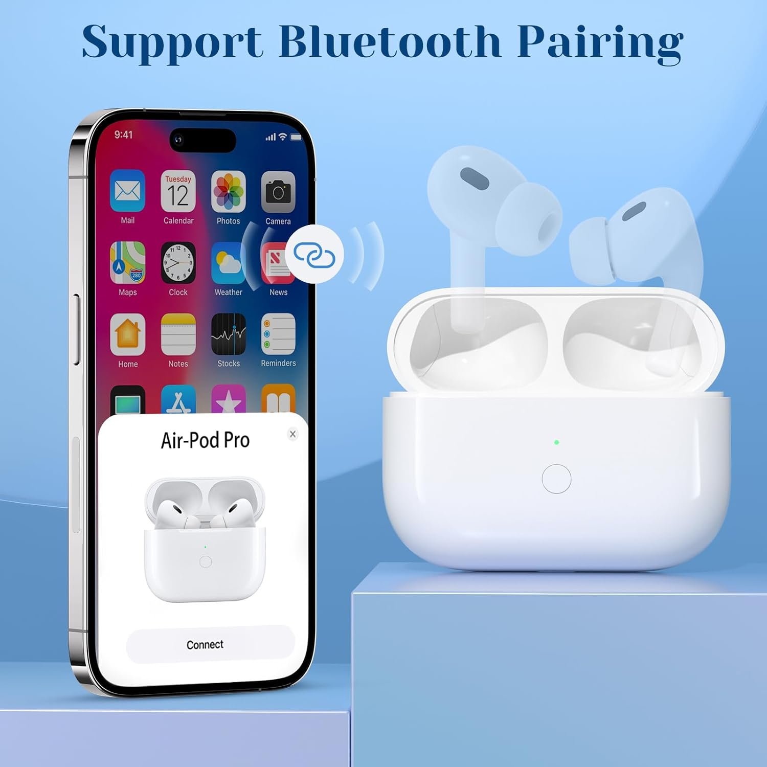 Estuche de Carga para AirPods Pro 1 y 2 🔋 - Imagen 5