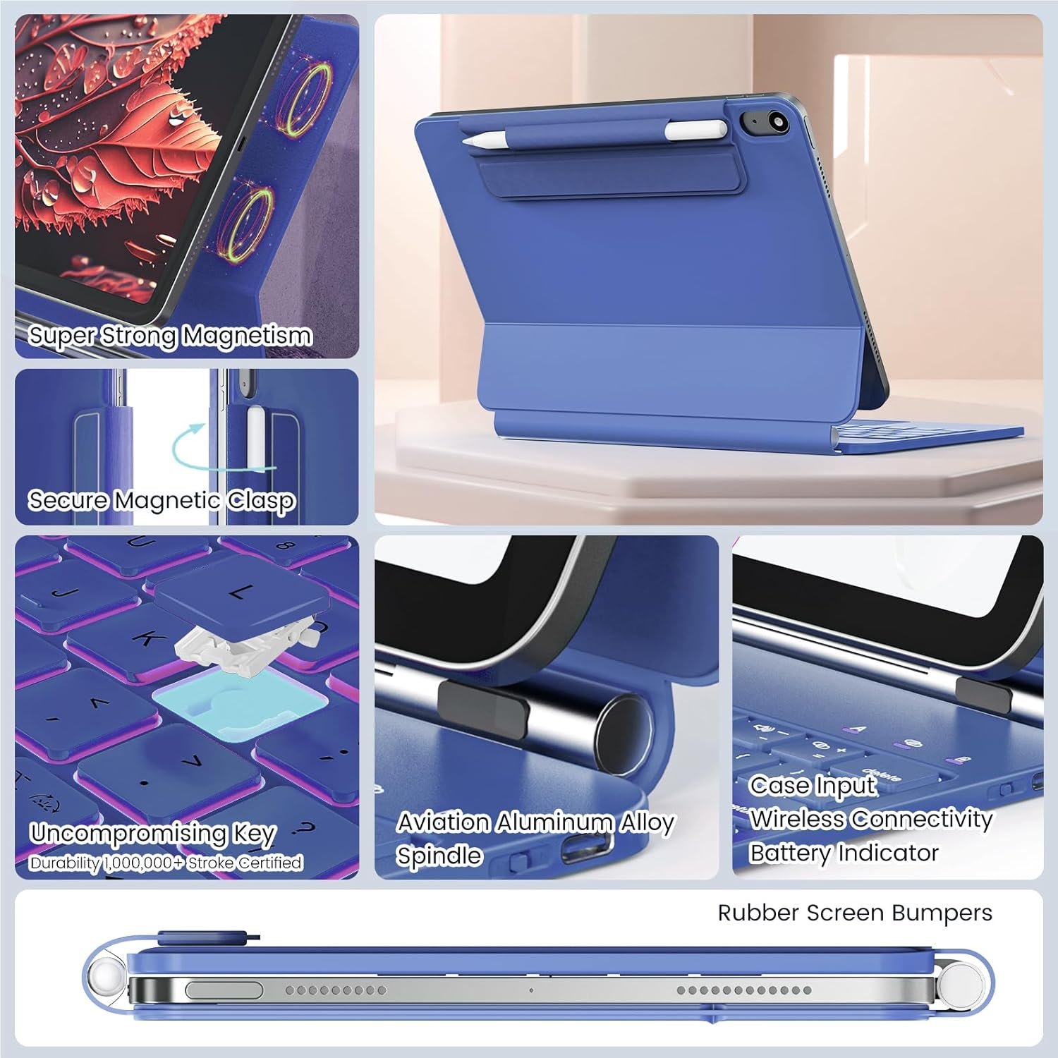 Funda con Teclado para iPad iPad de 10.ª generación iPad A16 de 11 pulgadas - Imagen 5