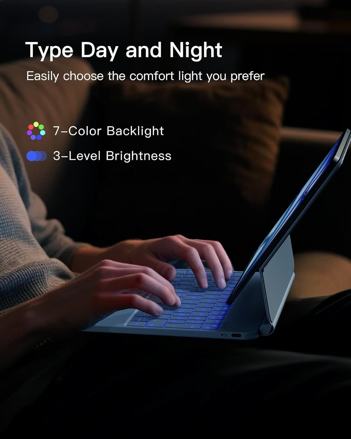 Funda Teclado Magnético para iPad 10ª/11ª Gen 📱 - Imagen 5