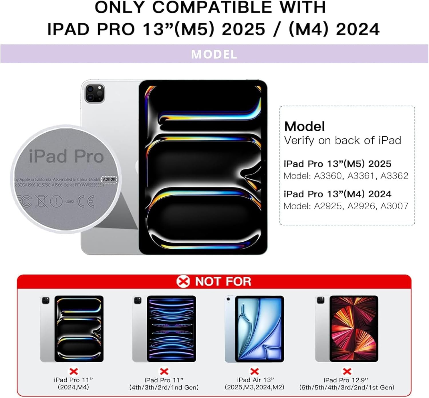 Funda Teclado para iPad Pro 13 - Imagen 2