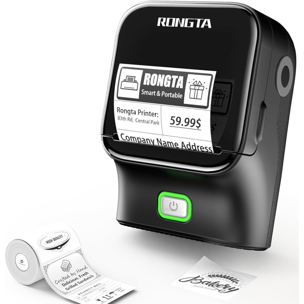 Impresora de Etiquetas Bluetooth Rongta - Portátil y Fácil de Usar 📱