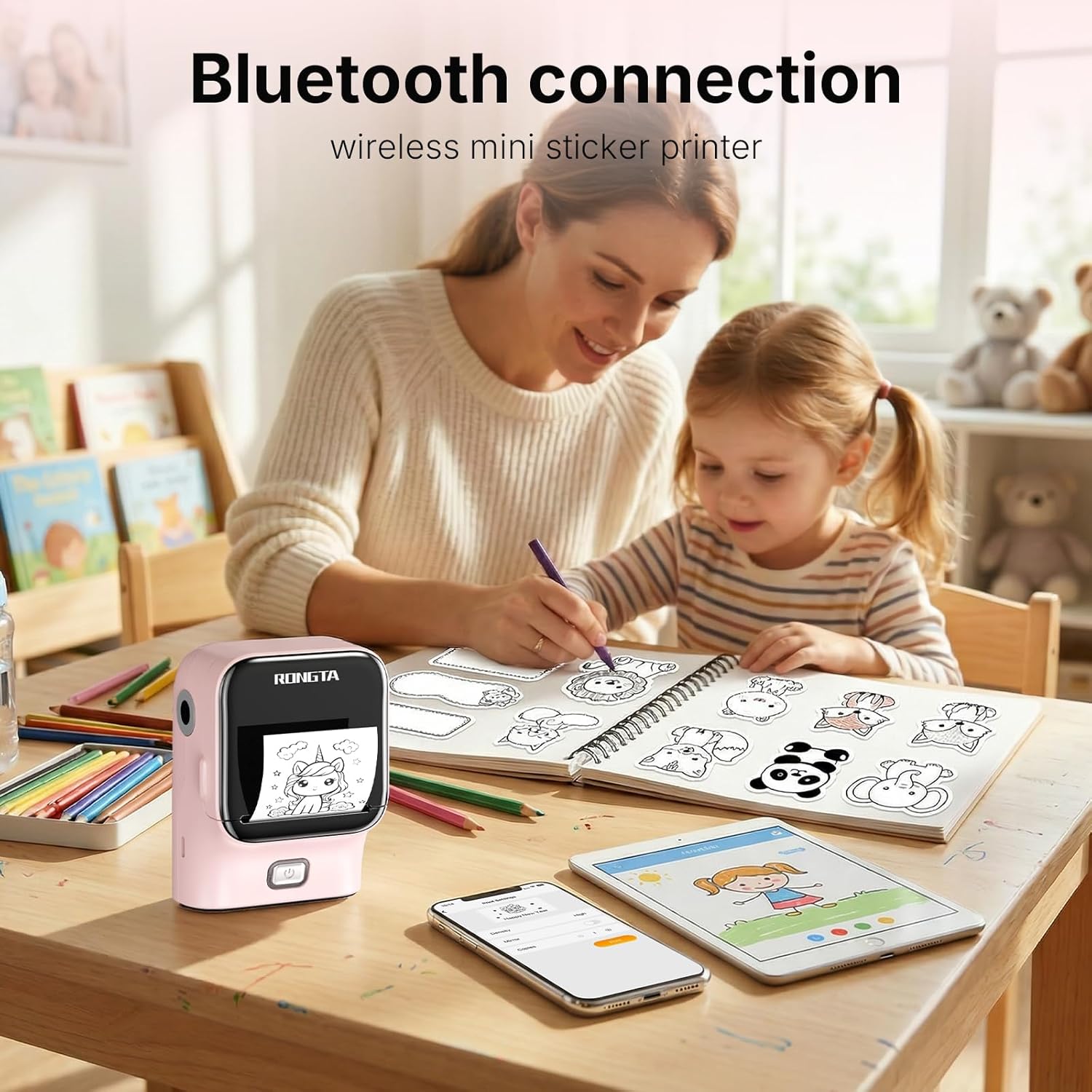 Impresora Térmica Bluetooth Portátil Rongta 🌸 - Imagen 2